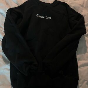 Black Amsterdam Sweatshirt